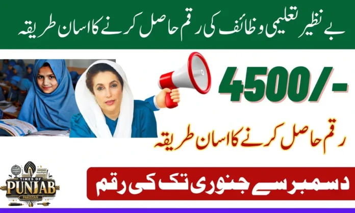 Benazir Taleemi Support Program: December to January Payment Schedule Update