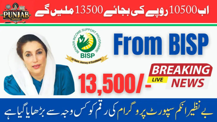 Benazir Support Initiative 2025 Phase 1 Eligible Beneficiaries Receive Rs13,500